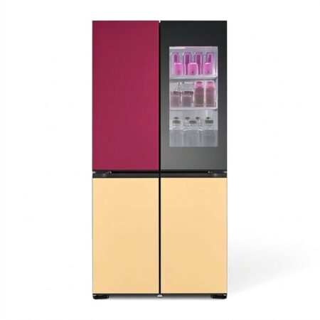 LG MoodUP French Door Refrigerator GR-A34FDMKB LED Panels